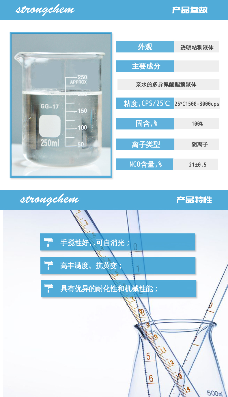 S-105水性啞光固化劑概述性能參數