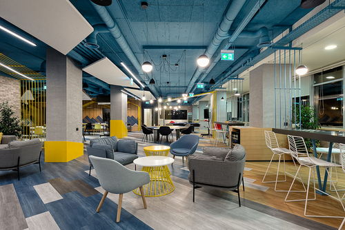 時(shí)尚辦公網(wǎng) 辦公設(shè)計(jì) 設(shè)計(jì)欣賞 靈動多變 塞爾維亞tech l05開發(fā)部門辦公室創(chuàng)新設(shè)計(jì)欣賞